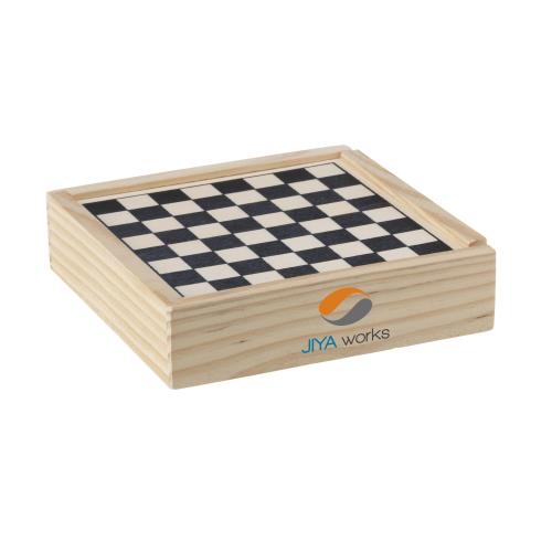 Houten spel 5-in-1 CL4353 - Yana Gifts