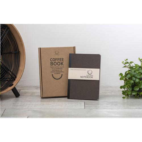 W001 - Notitieboek van koffiedik / Yana Gifts