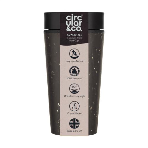 W044 Circular &amp; Co grote gerecycleerde koffiebeker - Yana Gifts