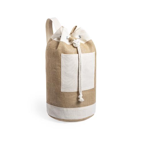 Rugzak jute met koord MK6817 - Yana Gifts