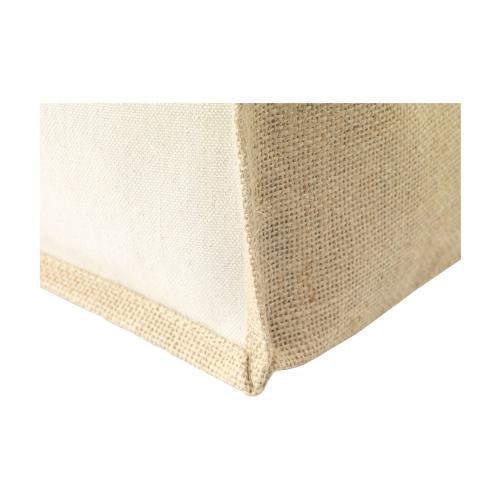 Shopper jute katoen met korte en lange hengels - Yana Gifts