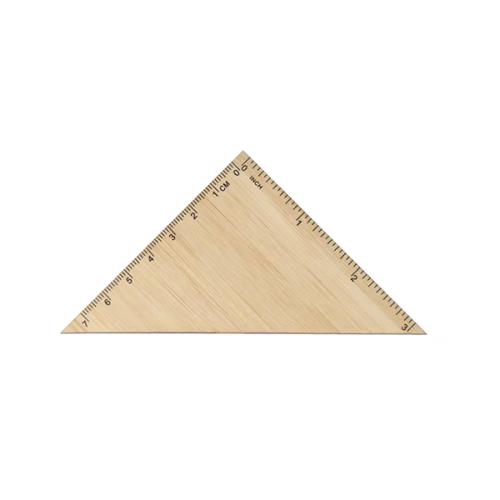 Geodriekhoek bamboe - Yana Gifts