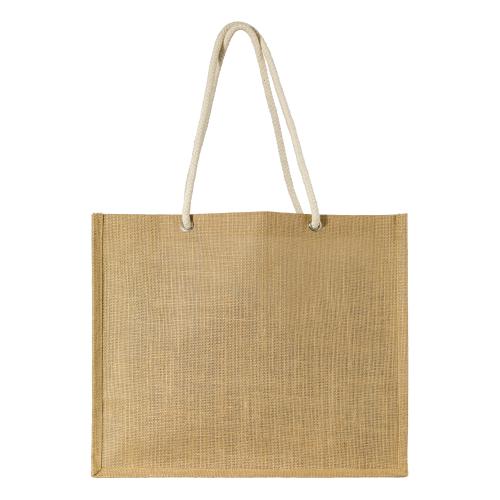 Schoudertas jute breed model LT91322 - Yana Gifts