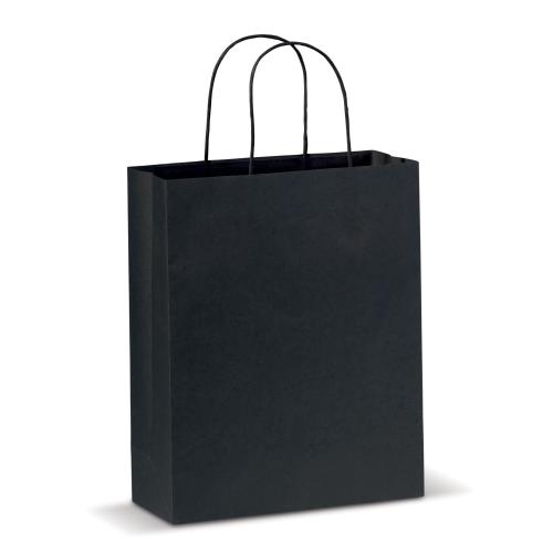 Draagtas papier gedraaide hengels papier - middel formaat - Yana Gifts