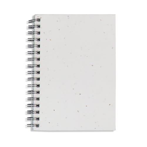Spiraal notitieboekje van zaadpapier - Yana Gifts