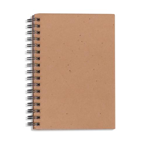 Spiraal notitieboekje van zaadpapier - Yana Gifts