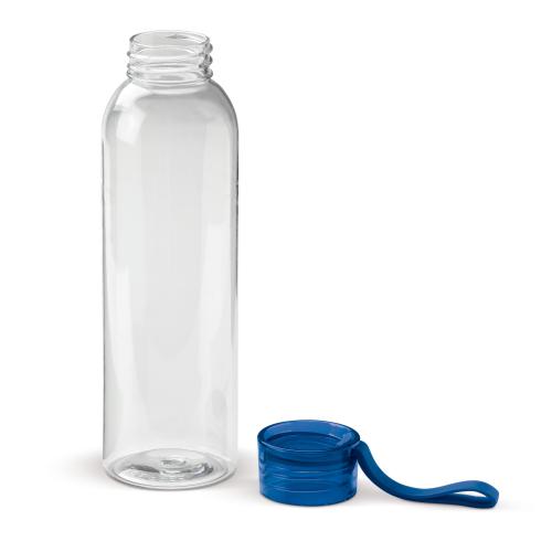 Waterfles glas met transparant gekleurde dop - Yana Gifts