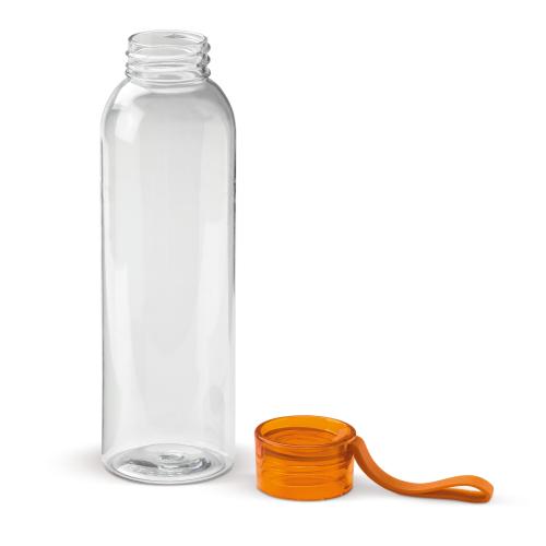 Waterfles glas met transparant gekleurde dop - Yana Gifts