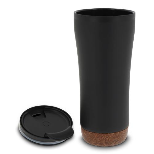 Dubbelwandige koffiebeker onderzijde kurk - Yana Gifts