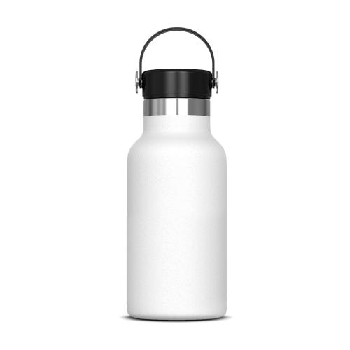Thermofles zwarte dop met lus 350ml - Yana Gifts