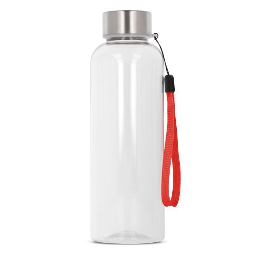 Waterfles transparant kunststof met metalen dop - Yana Gifts