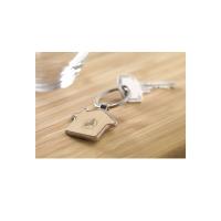 Bamboe huis sleutelhanger CL1364 - Yana Gifts