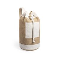 Rugzak jute met koord MK6817 - Yana Gifts