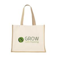 Shopper jute en katoen met lange hengels - Yana Gifts
