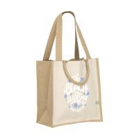 Shopper jute katoen met korte en lange hengels - Yana Gifts