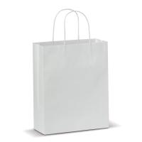 Draagtas papier gedraaide hengels papier - middel formaat - Yana Gifts