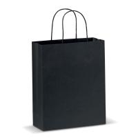 Draagtas papier gedraaide hengels papier - middel formaat - Yana Gifts