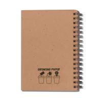 Spiraal notitieboekje van zaadpapier - Yana Gifts