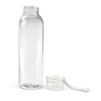 Waterfles glas met transparant gekleurde dop - Yana Gifts