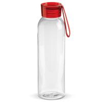 Waterfles glas met transparant gekleurde dop - Yana Gifts