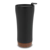 Dubbelwandige koffiebeker onderzijde kurk - Yana Gifts