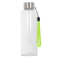 Waterfles transparant kunststof met metalen dop - Yana Gifts