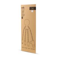 Oplaadkabel gerecycleerd plastiek - Yana Gifts