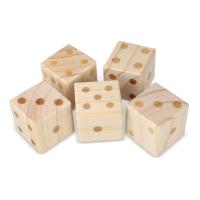 Reuze houten dobbelspel - Yana Gifts