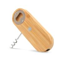 Multifunctionele flesopener bamboe - Yana Gifts