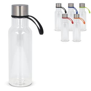 Waterfles kunststof met rubberen handvat - Yana Gifts