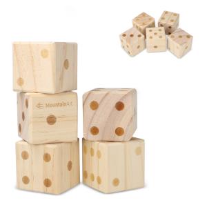 Reuze houten dobbelspel - Yana Gifts