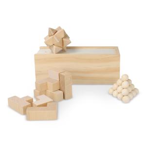 Houten denkspel 3-in-1 - Yana Gifts